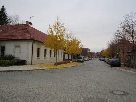 Ulice 5. května v Dobřichovicích od fotografa Káji